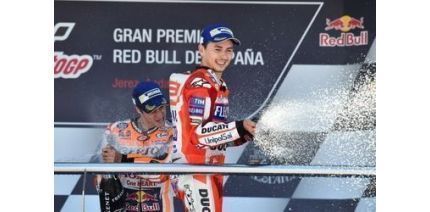 Результаты MotoGP в Хересе: третье место досталось пилоту Ducati Хорхе Лоренсо