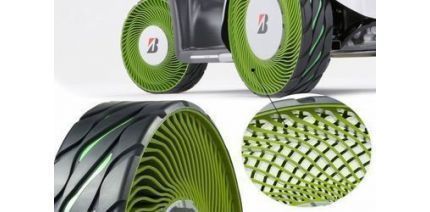 Будущее мототехники: безвоздушные шины air-free от Bridgestone