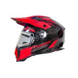 Снегоходный шлем 509 Delta R3L Carbon Fiber Ignite (ECE) Vermillion Ops