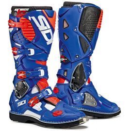 Мотоботы Sidi Crossfire 3 White/Blue/Red Fluo