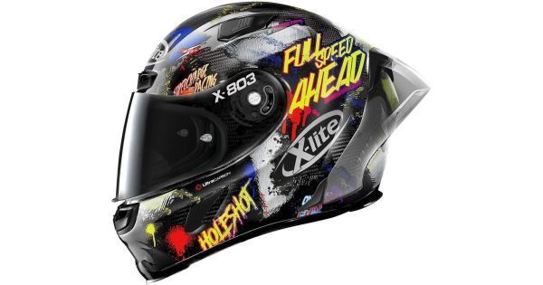 Купить Мотошлем X-LITE X-803 RS ULTRA CARBON Holeshot 34 - цена