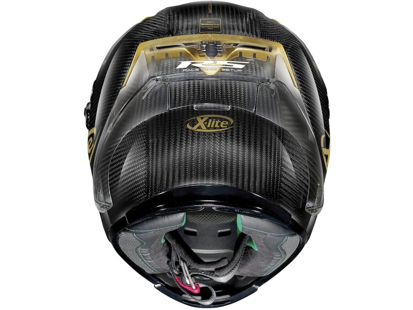 Мотошлем X-LITE  X-803 RS ULTRA CARBON Golden Edition 33