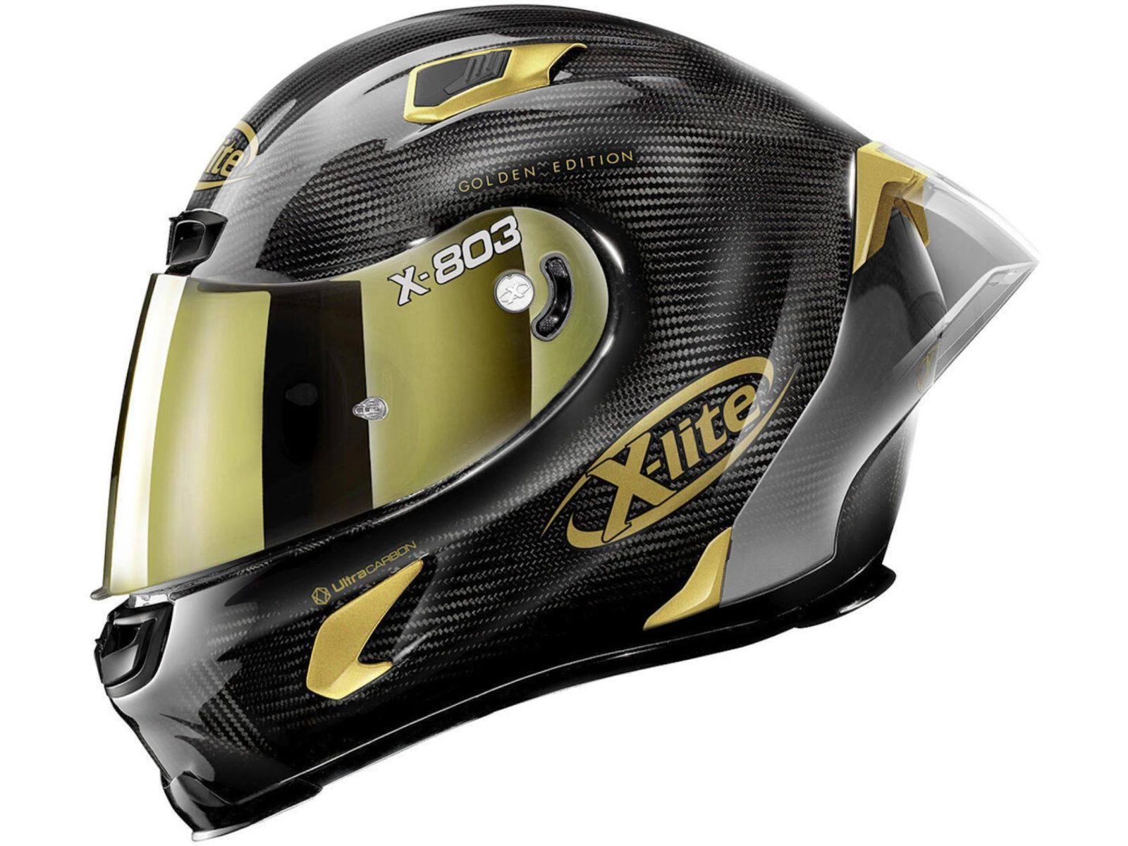 Мотошлем X-LITE  X-803 RS ULTRA CARBON Golden Edition 33