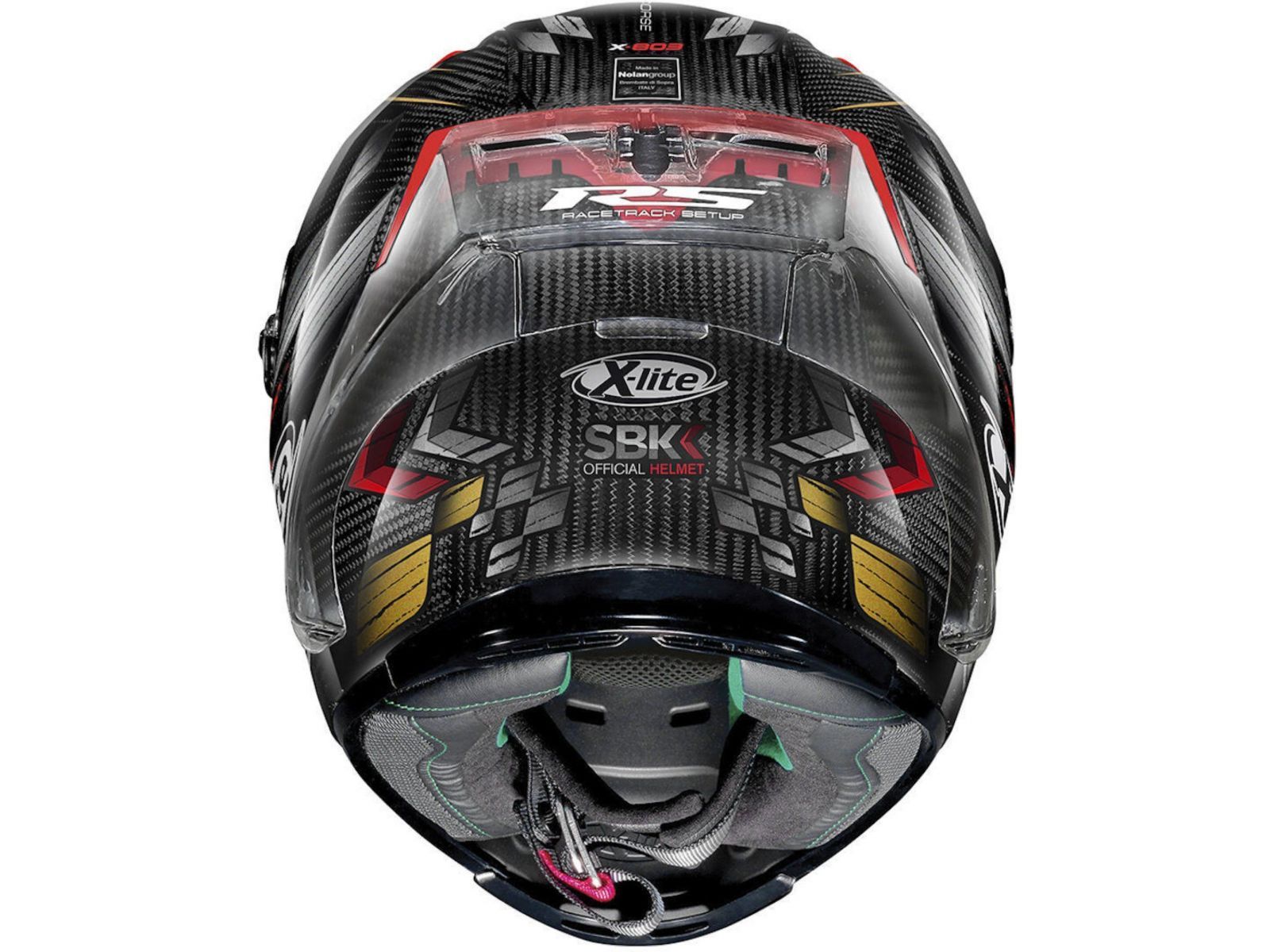 Мотошлем X-LITE X-803 RS ULTRA CARBON SBK 32