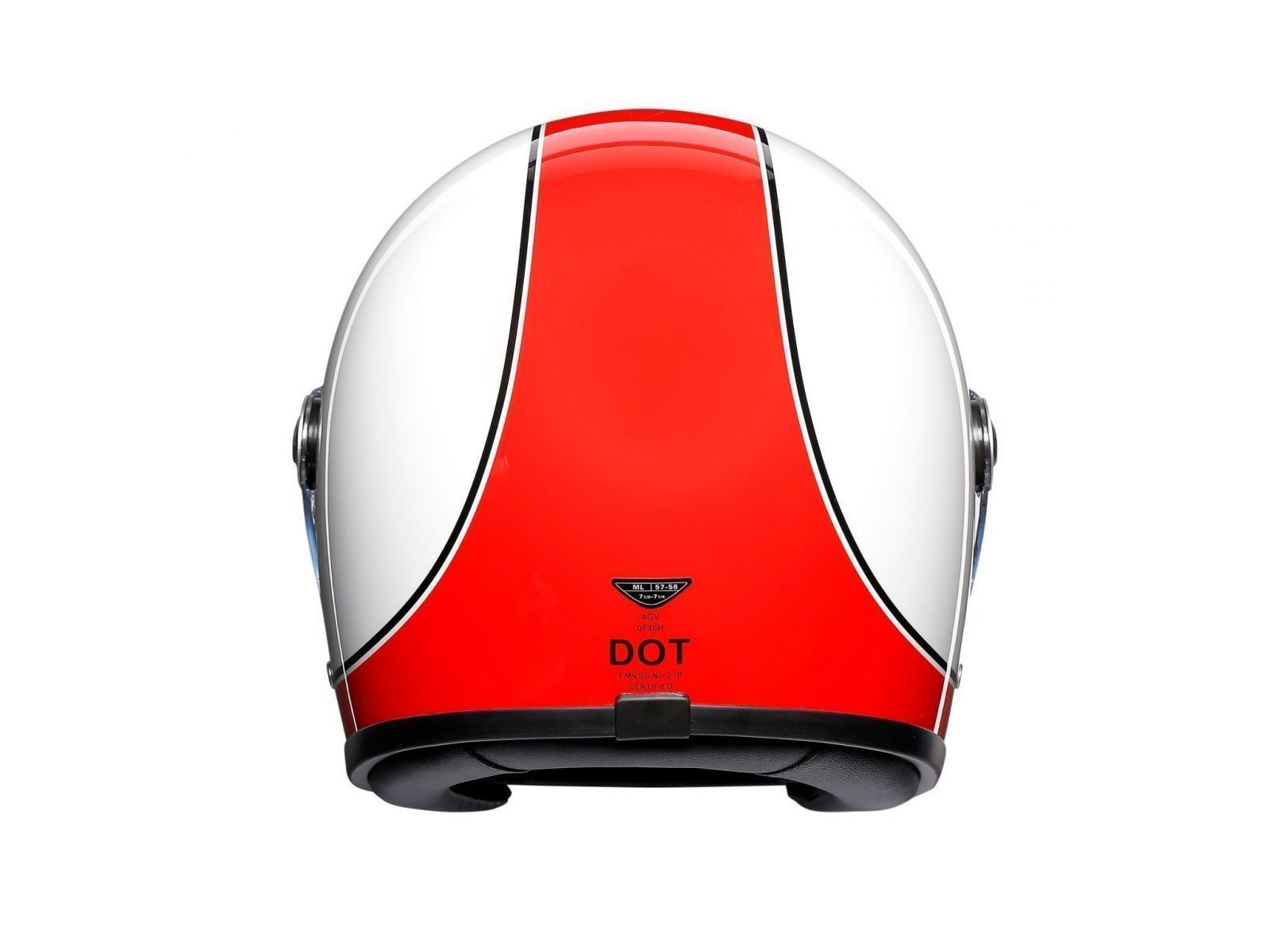 Мотошлем AGV X3000 Multi Super AGV White Red