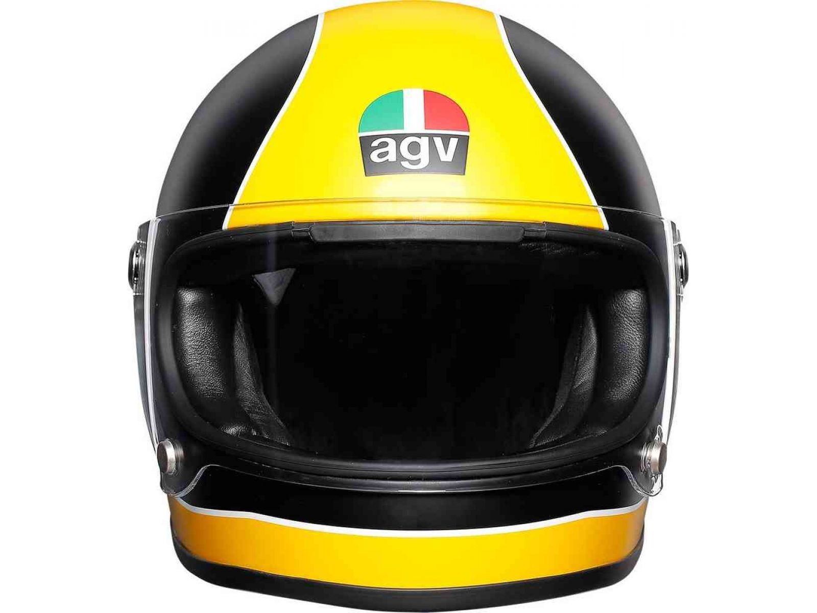 Мотошлем AGV X3000 Multi Super AGV Matt Black Yellow