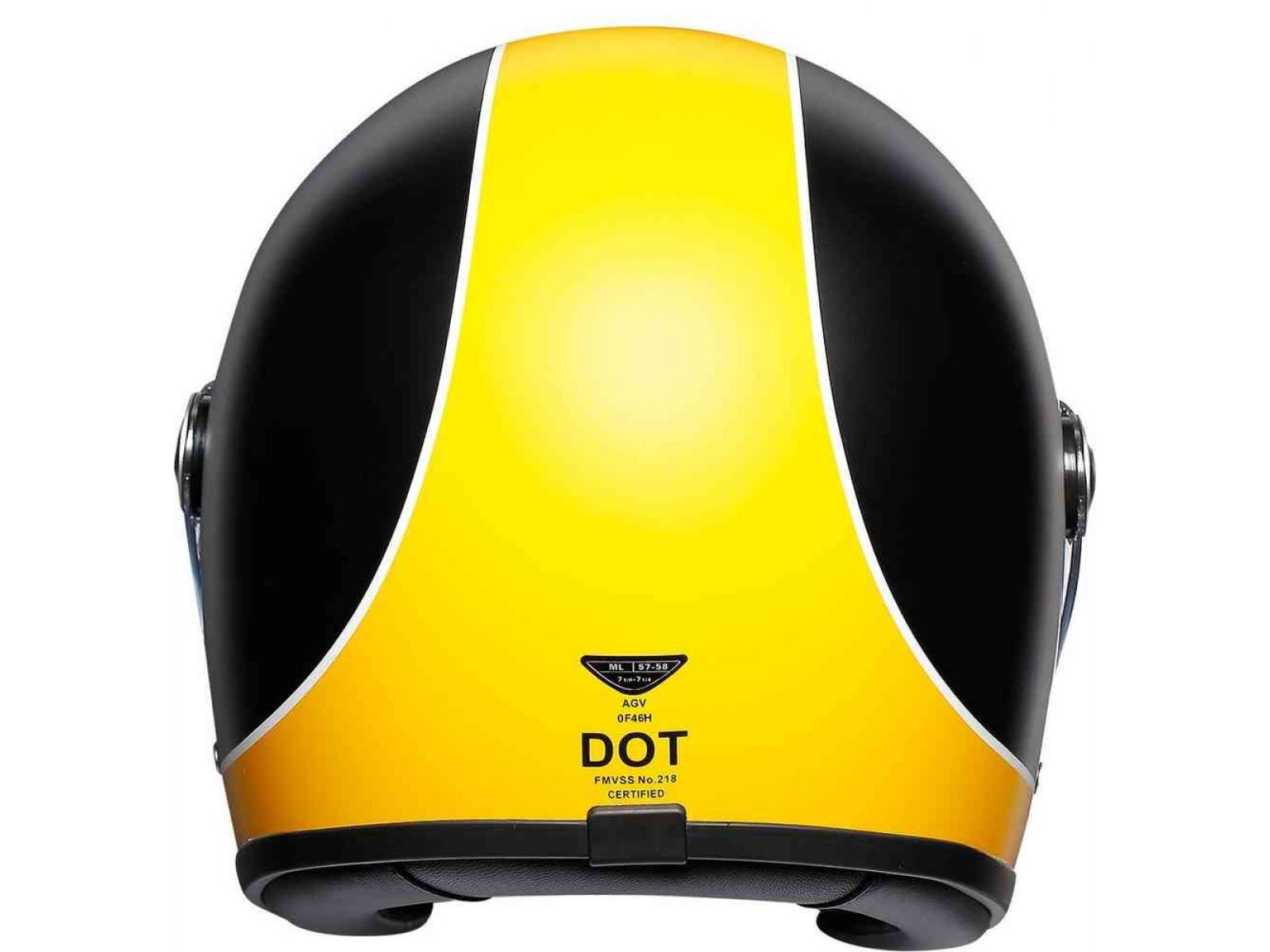 Мотошлем AGV X3000 Multi Super AGV Matt Black Yellow