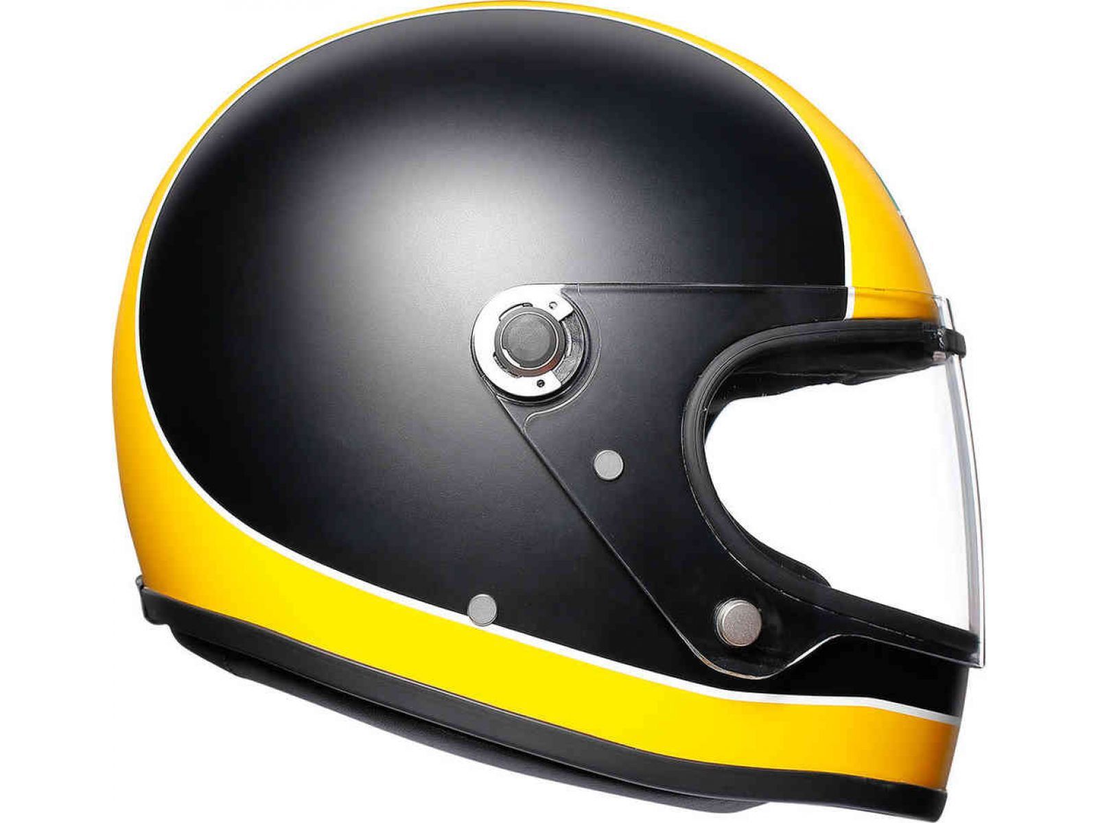 Мотошлем AGV X3000 Multi Super AGV Matt Black Yellow