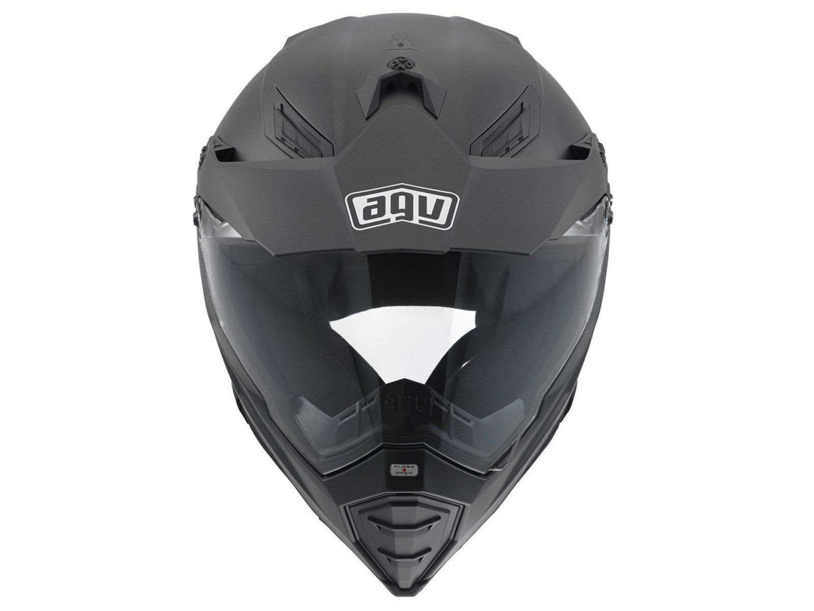 Мотошлем AGV AX-8 Dual Evo Solid Matt Black