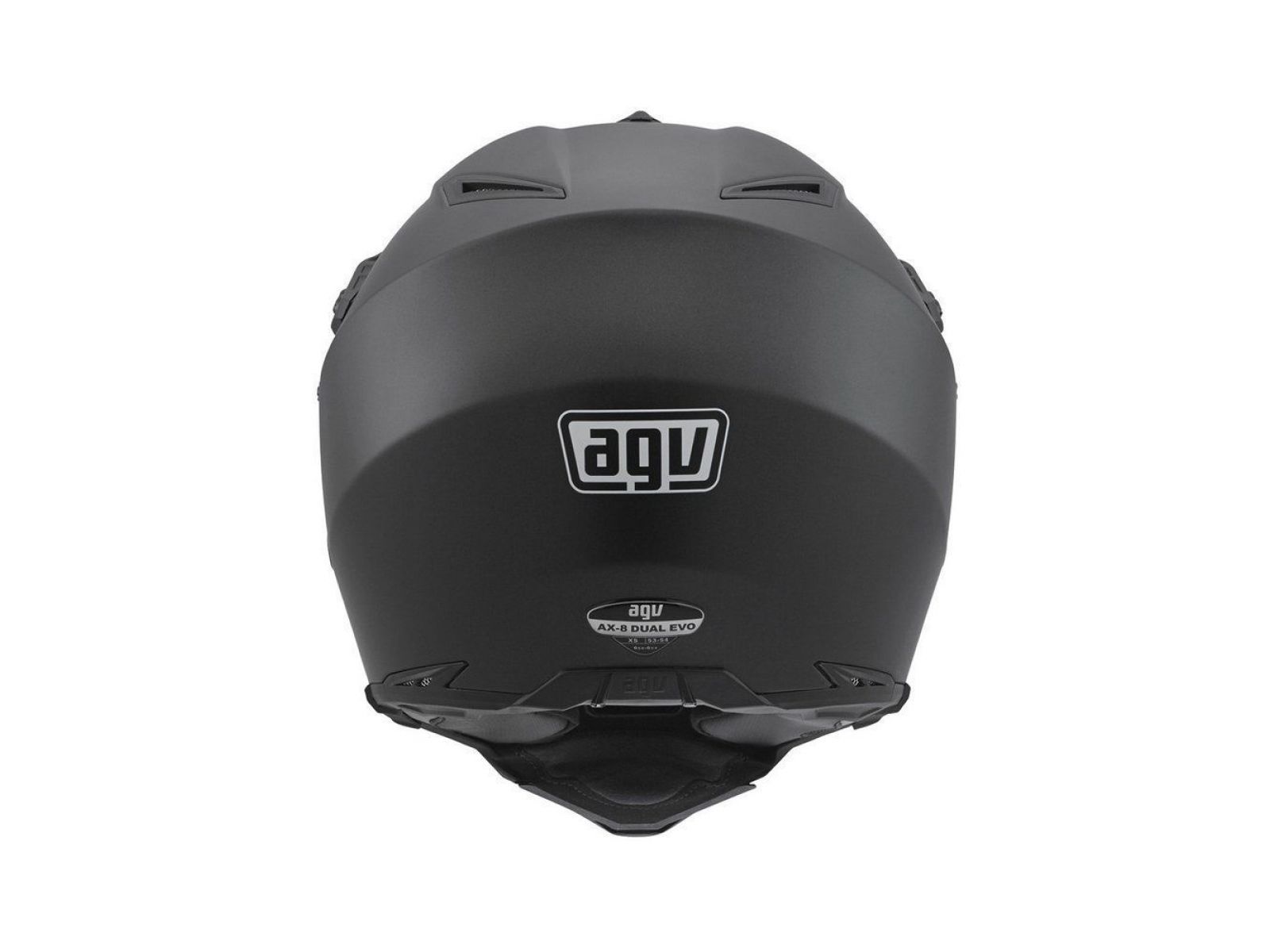 Мотошлем AGV AX-8 Dual Evo Solid Matt Black