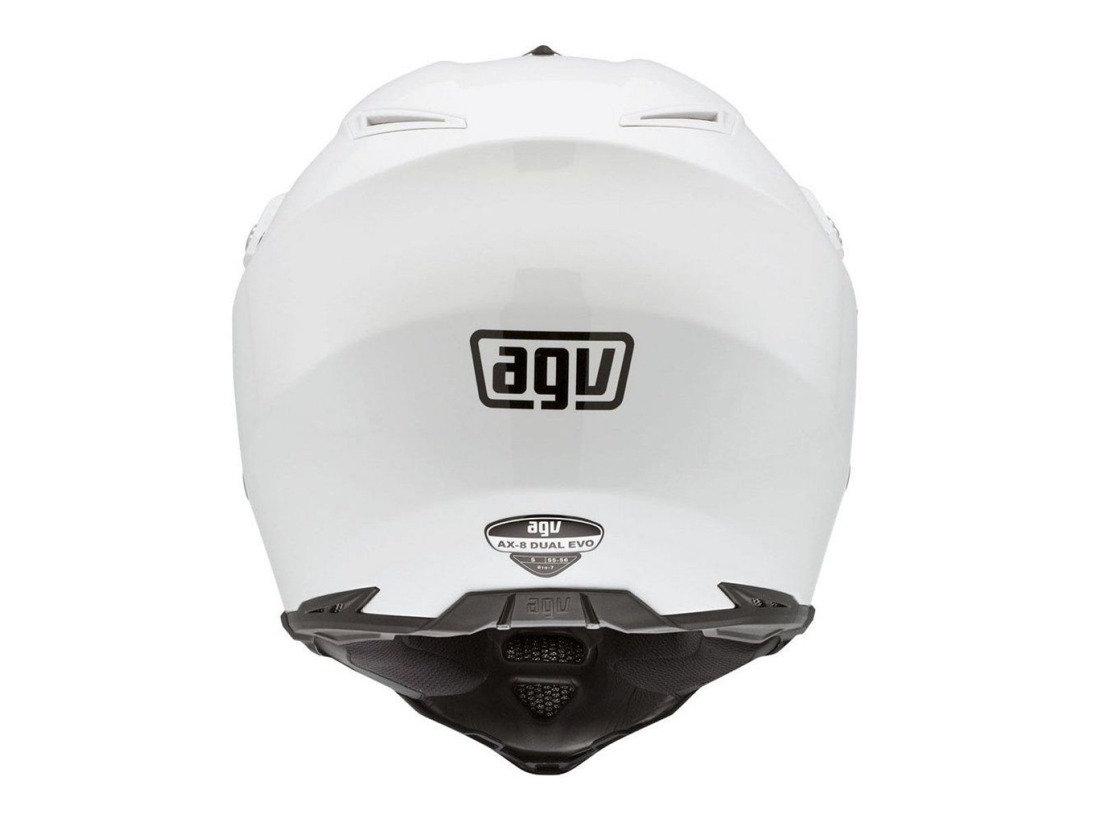Мотошлем AGV AX-8 Dual Evo Solid White