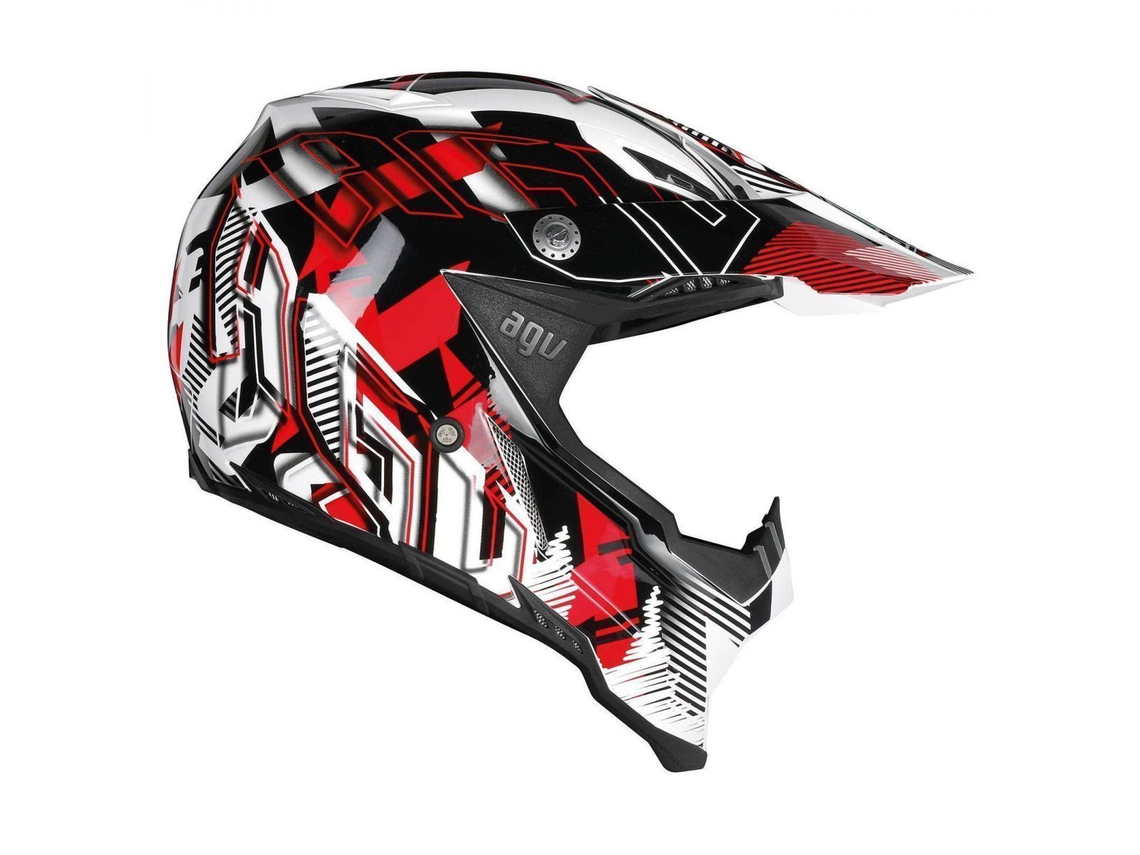 Мотошлем AGV AX-8 Evo Multi Nofoot Red