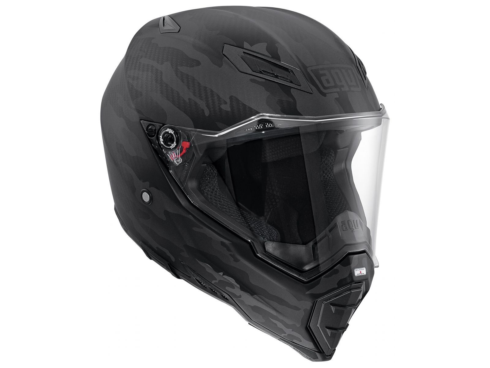 Мотошлем AGV AX-8 Naked Multi Fury Carbon