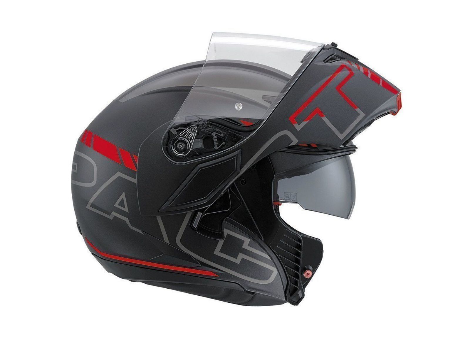 Мотошлем AGV Compact ST Multi Seattle Black Red