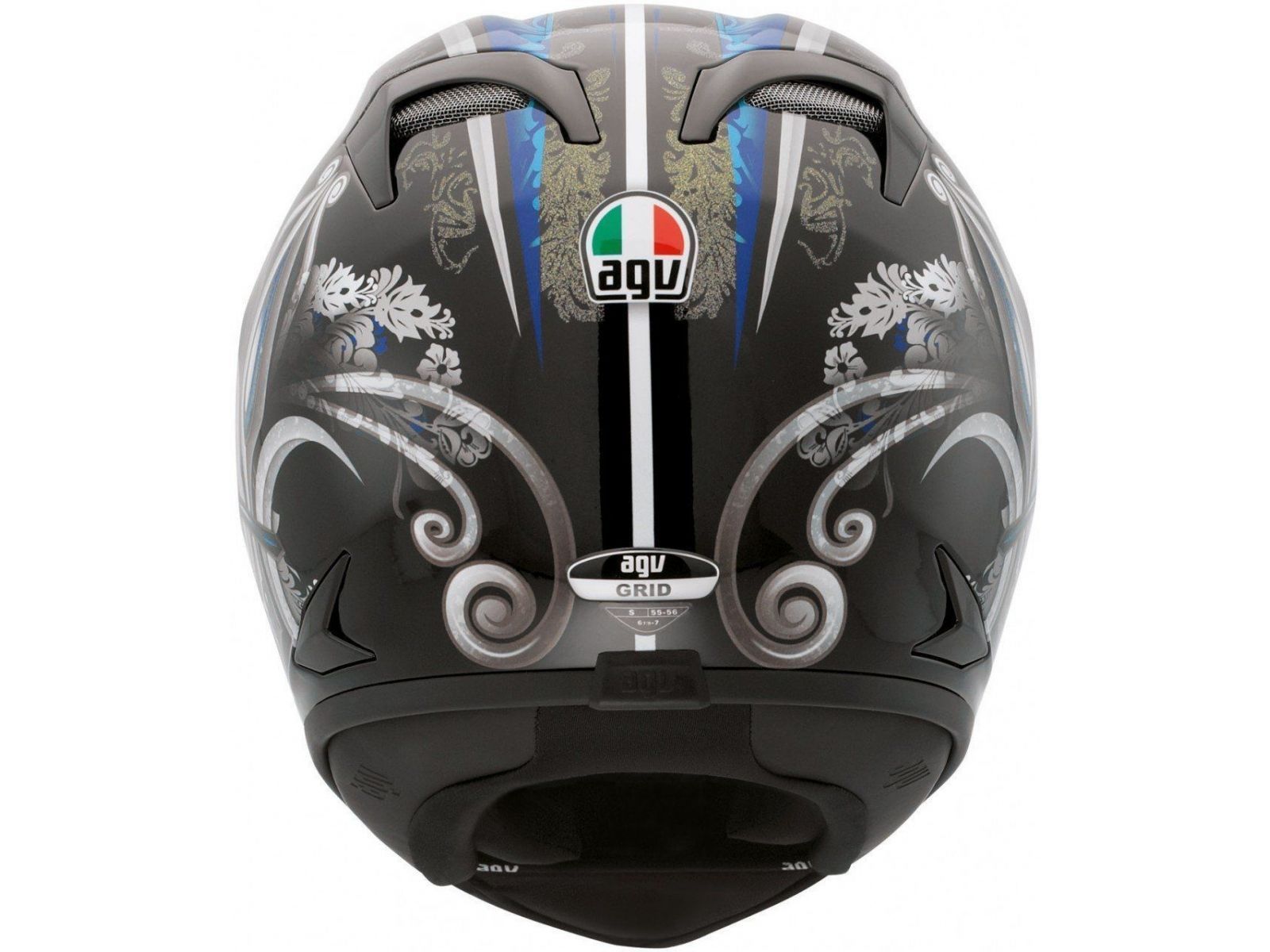 Мотошлем AGV Grid Stigma Blue