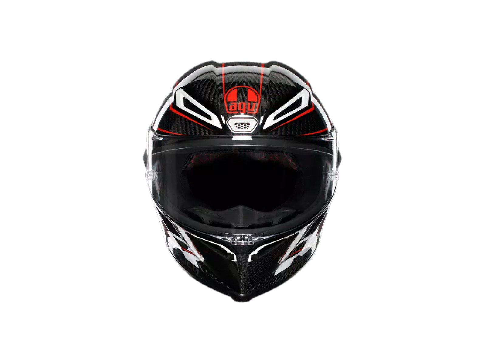 Мотошлем AGV PISTA GP RR Performance Carbon/Red