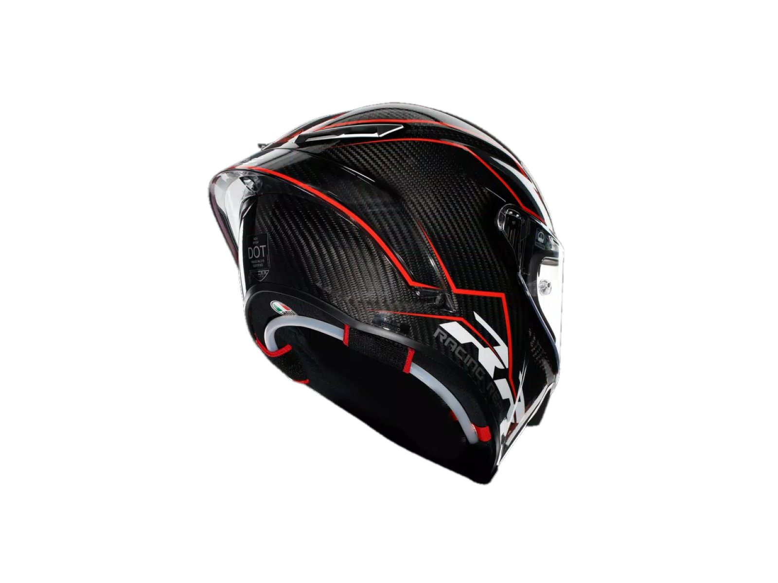 Мотошлем AGV PISTA GP RR Performance Carbon/Red