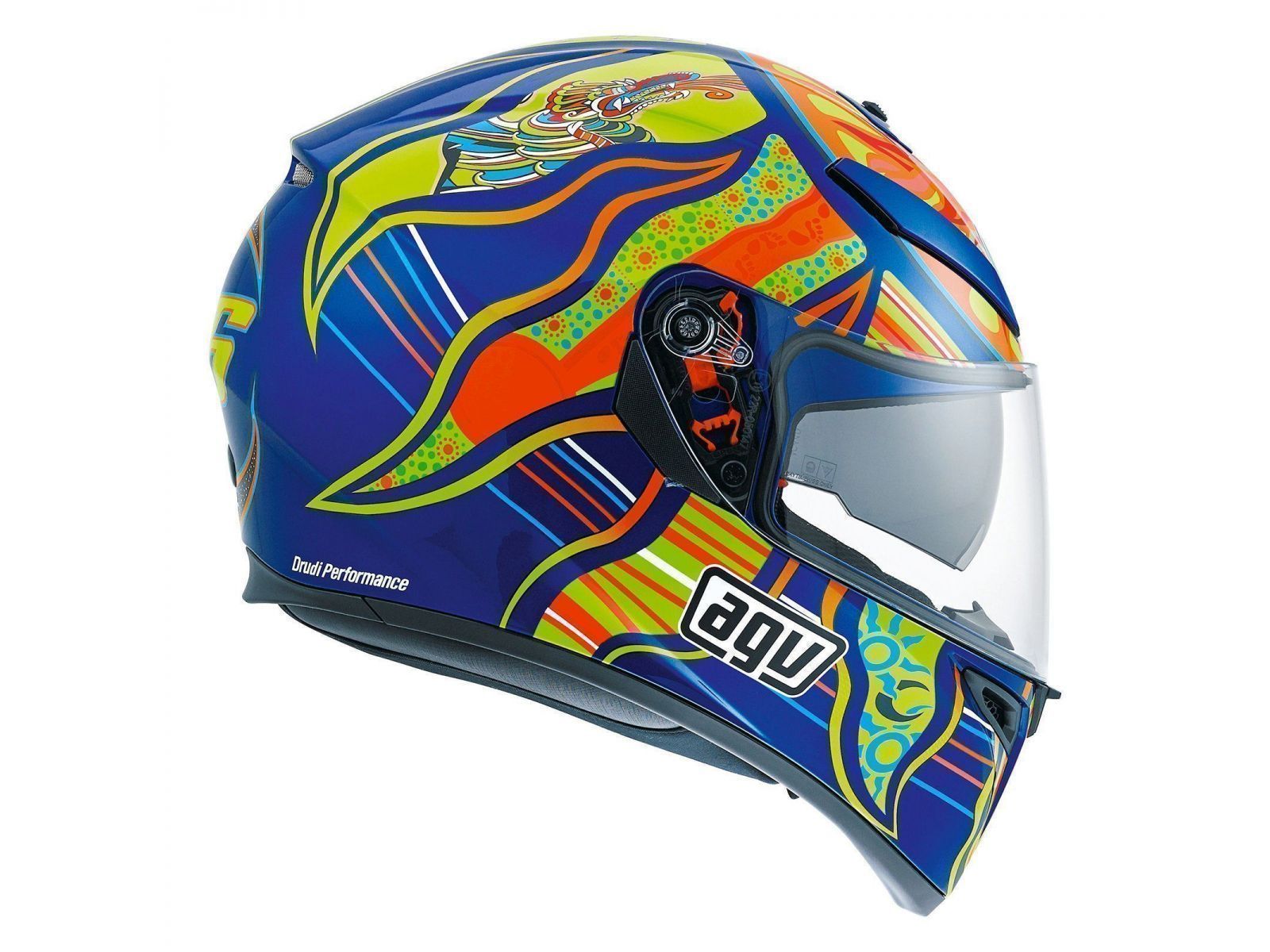 Мотошлем AGV K-3 SV Top Five Continents