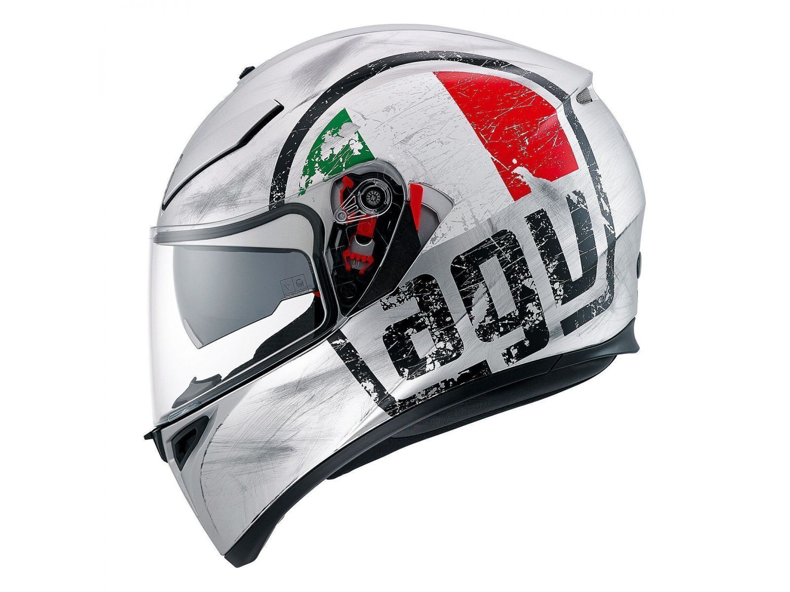 Мотошлем AGV K-3 SV Scudetto Matt Silver