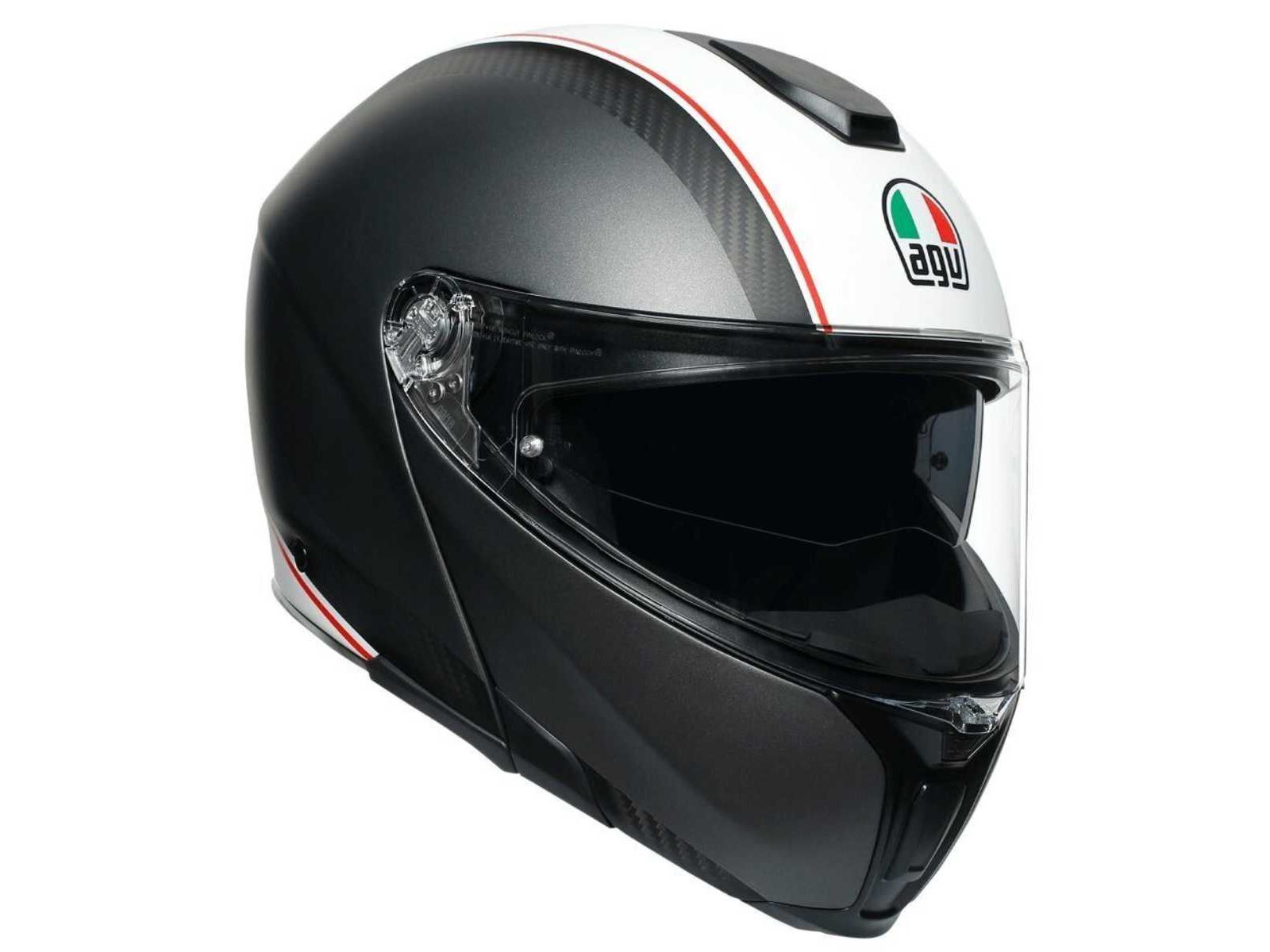 AGV SPORTMODULAR Cover Matt Gunmetal White