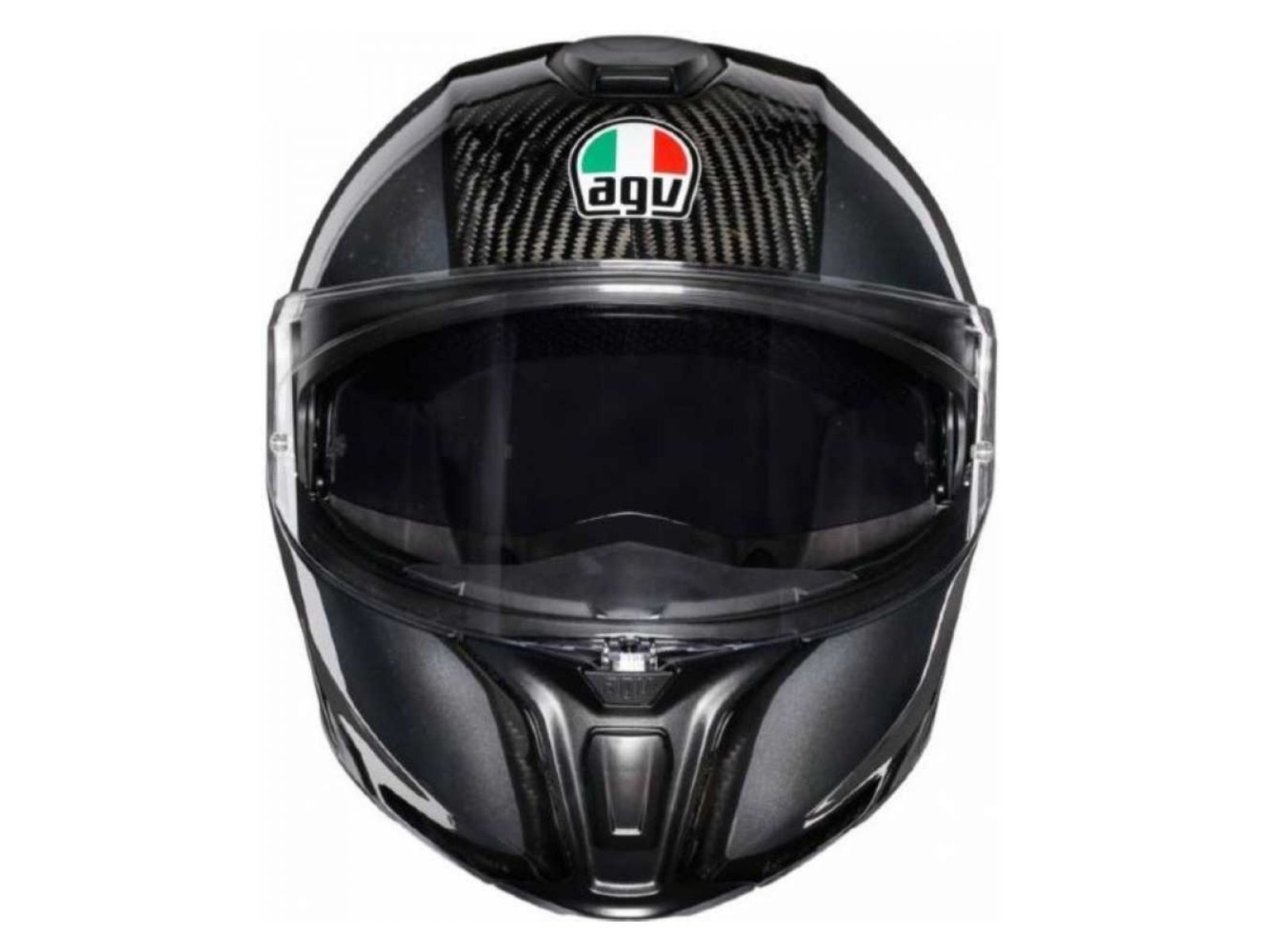 Мотошлем AGV SPORTMODULAR Solid Carbon Dark Grey