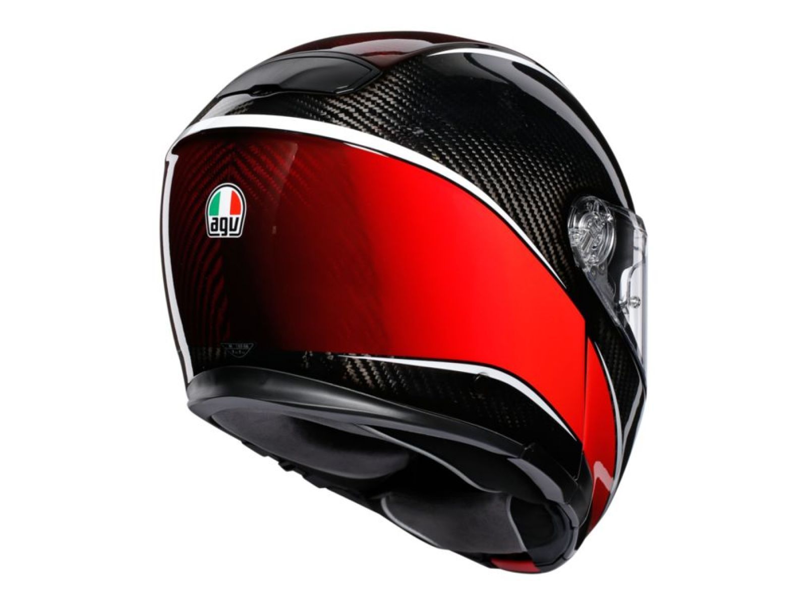 Мотошлем AGV SPORTMODULAR Multi Aero Carbon Red
