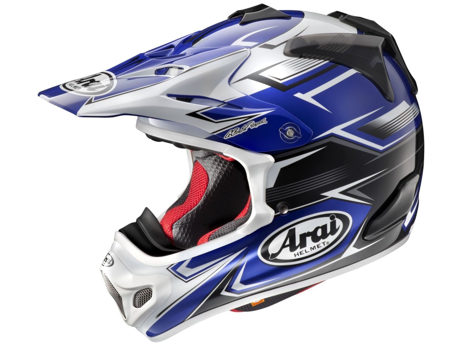 Купить Мотошлем ARAI MX-V Sly Blue - цена 72690 ₽ в Москве