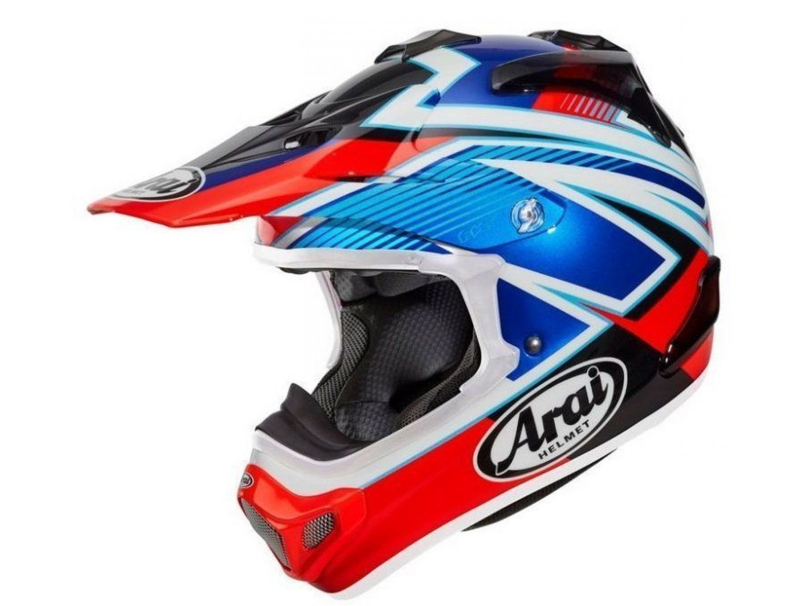 Купить Мотошлем ARAI MX-V Day Red - цена 86290 ₽ в Москве