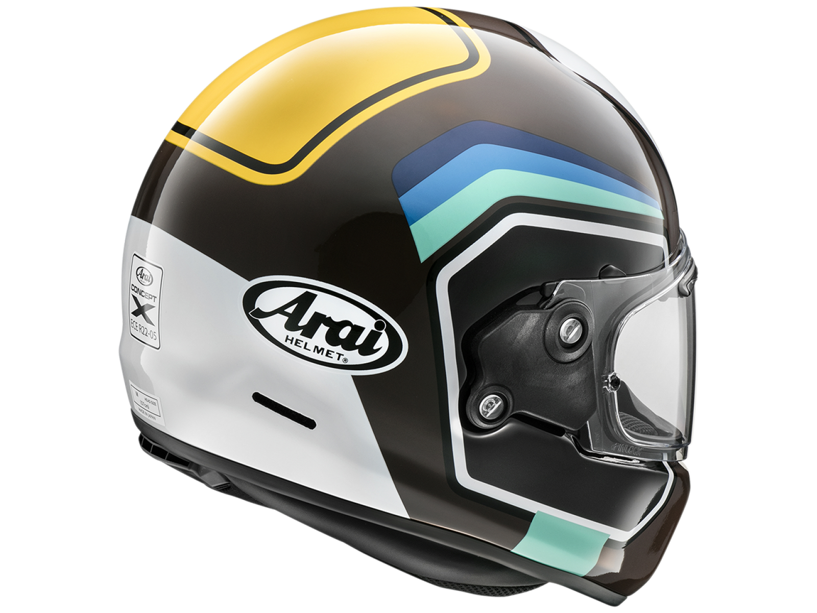 Мотошлем ARAI CONCEPT-X Number Brown
