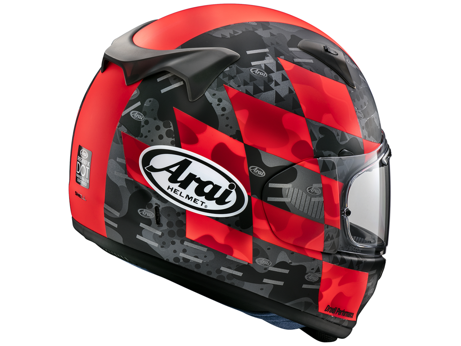 Мотошлем ARAI PROFILE-V Patch Red