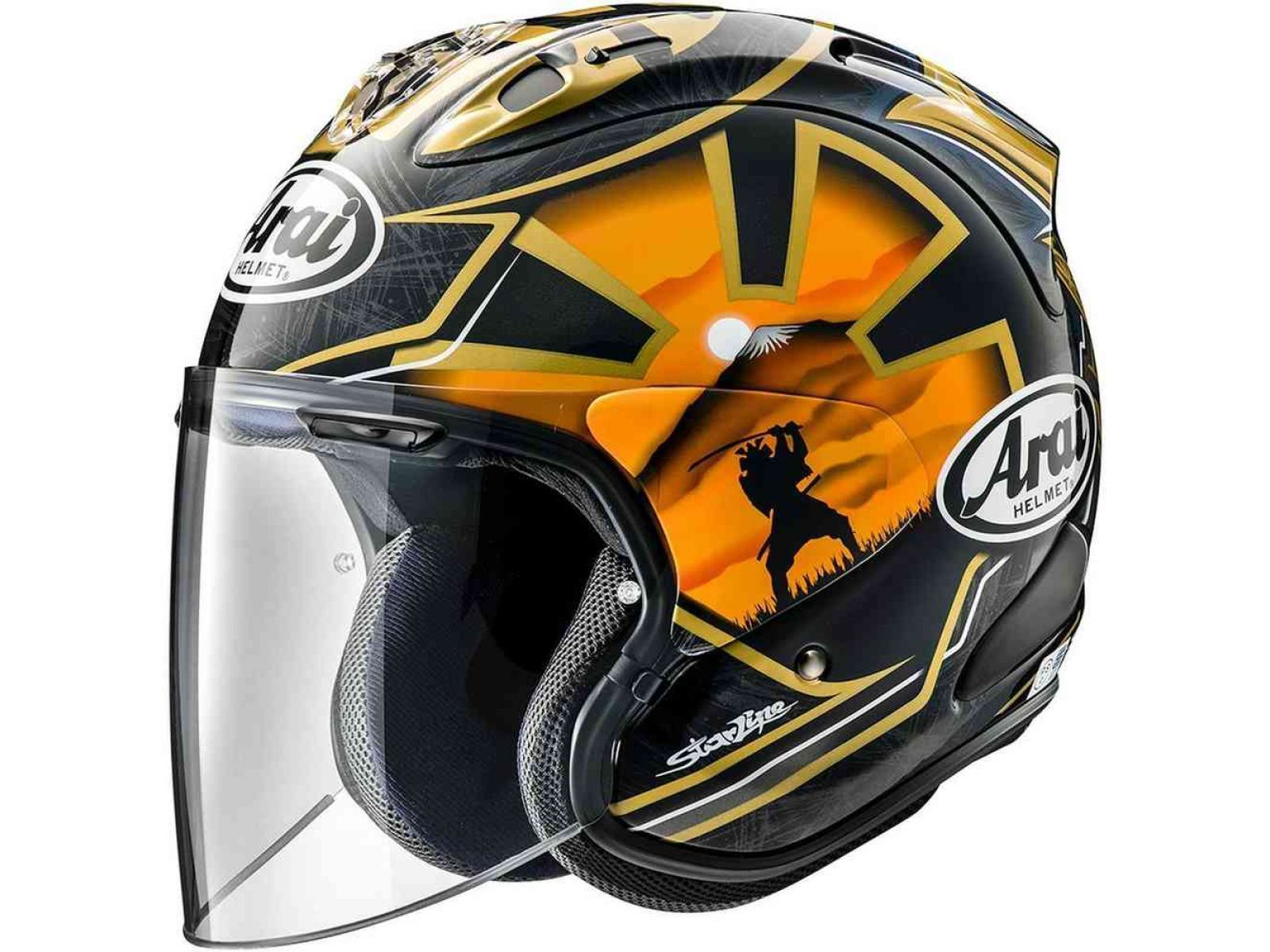 Мотошлем ARAI SZ-R VAS Pedrosa Spirit Gold