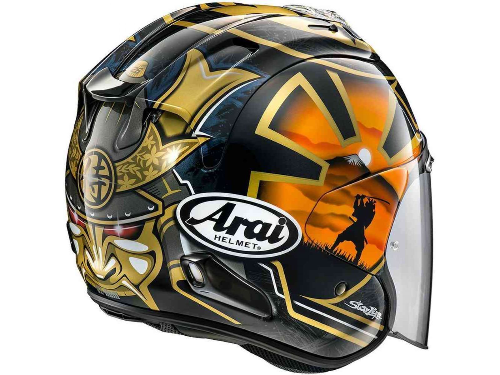 Мотошлем ARAI SZ-R VAS Pedrosa Spirit Gold