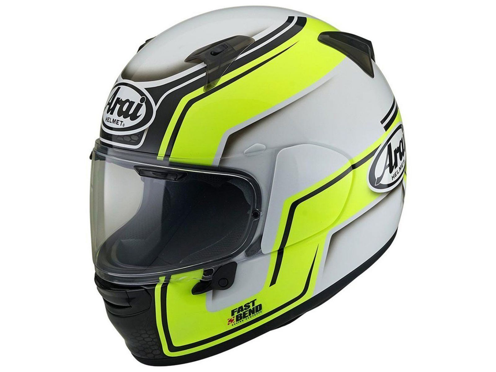 Купить Мотошлем ARAI PROFILE-V Bend Yellow - цена 78690 ₽ в Москве