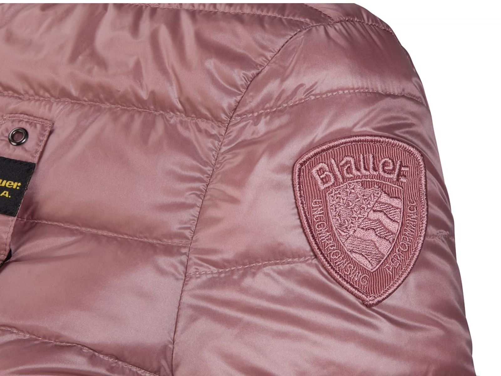 Пуховик женский Blauer USA розовый
