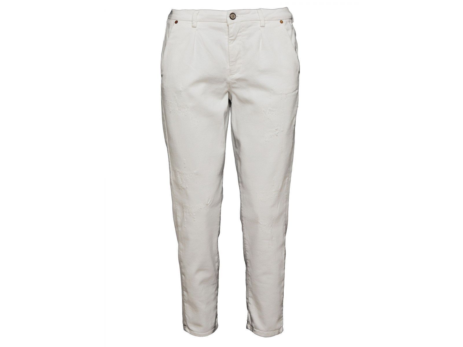 Брюки женские Blauer USA Cropped Denim Jeans Белые
