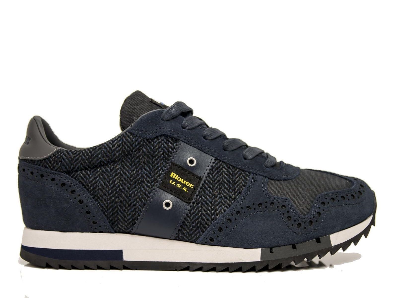 Кроссовки Blauer QUINCY 02 темно-синие