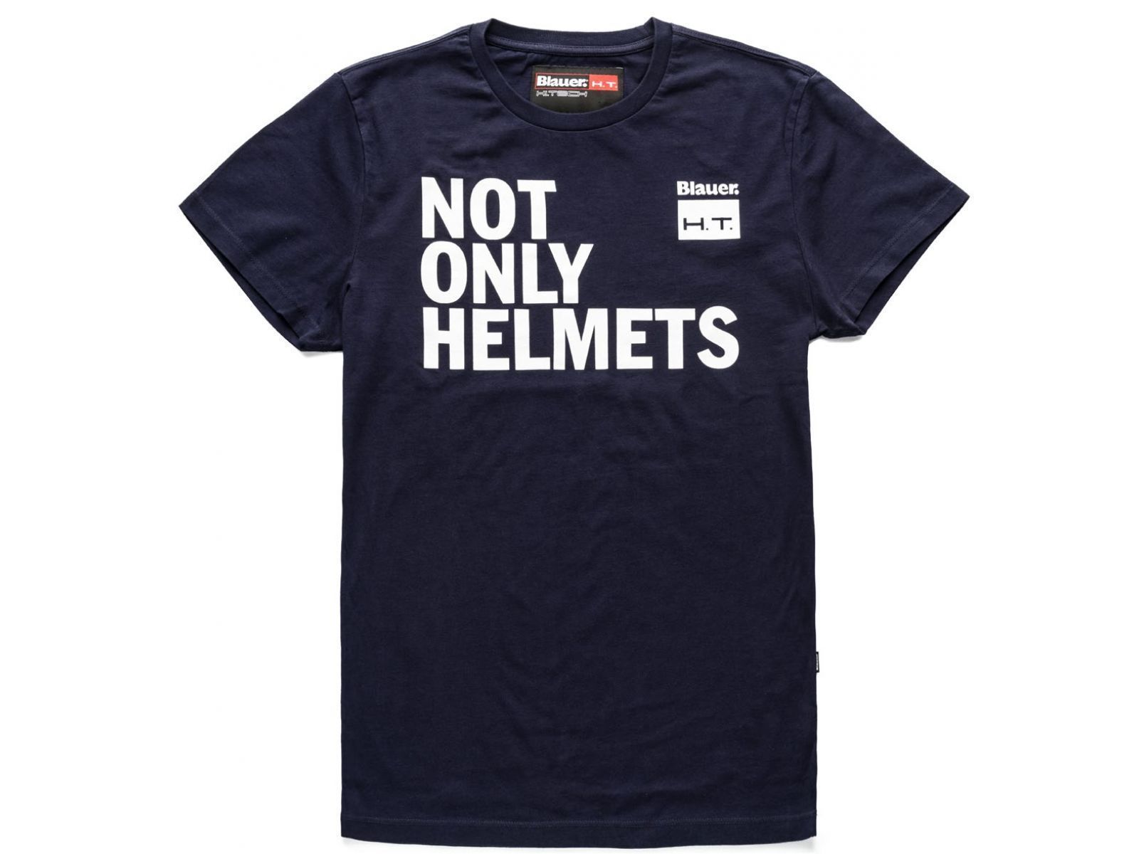 Футболка Blauer H.T. Not Only Helmets Синяя