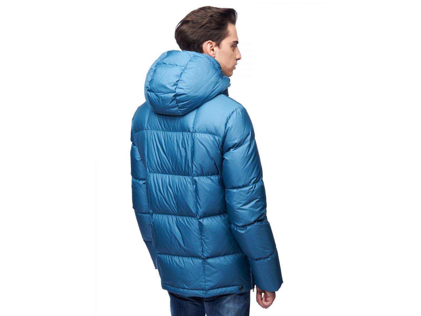 Пуховик BLAUER LORENZO морская волна