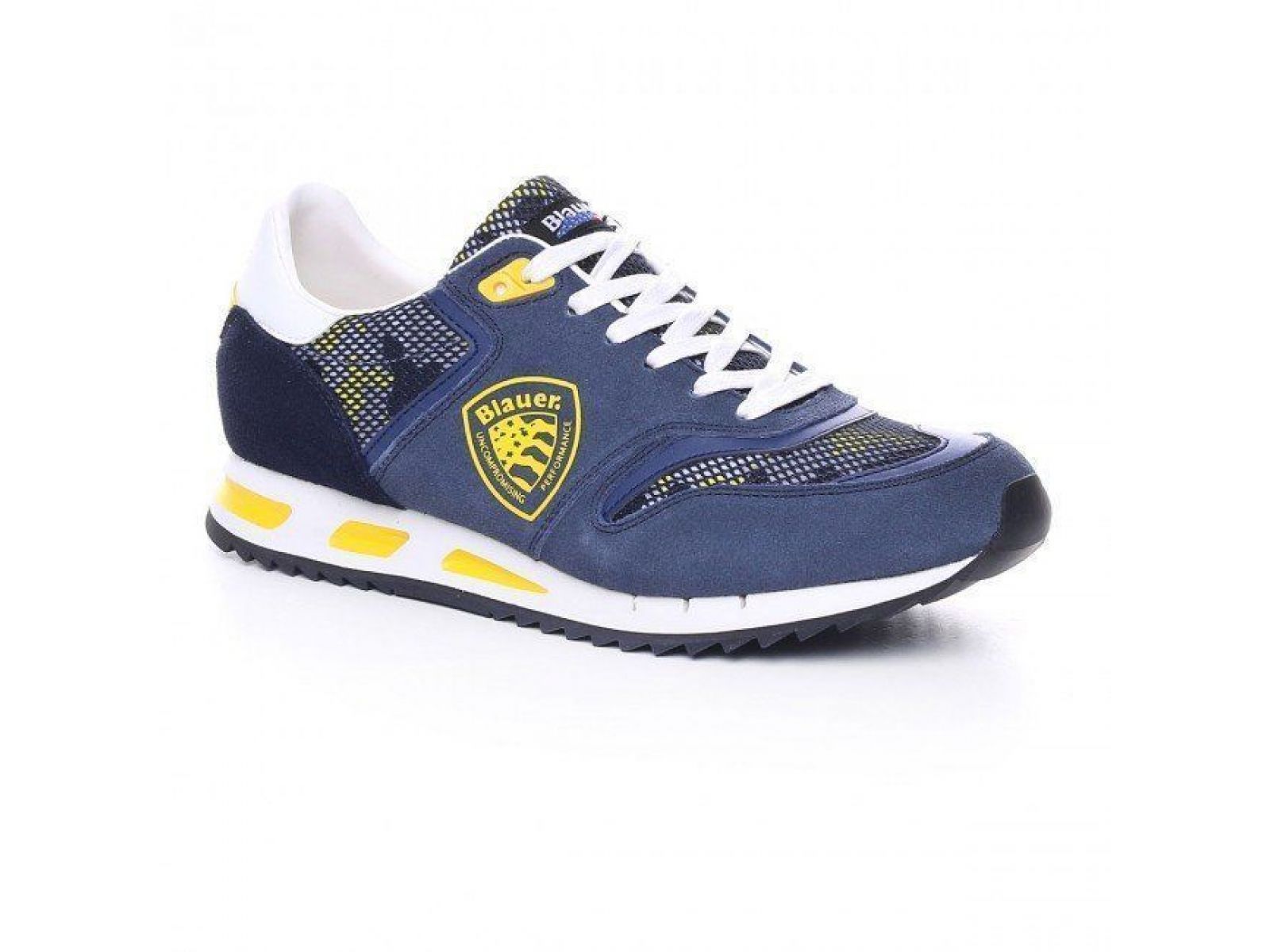 Кроссовки Blauer MEMPHIS 06 камуфляж темно-синие