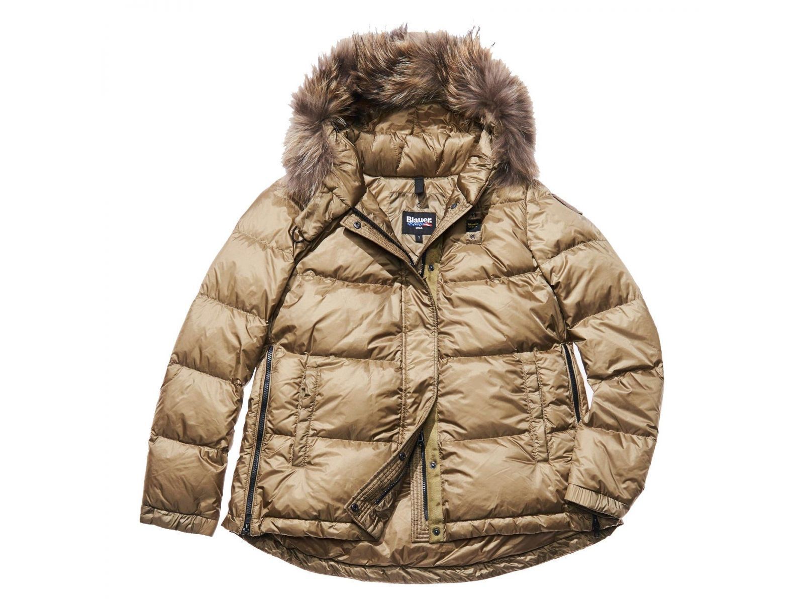 Пуховик женский Blauer ALICE бежевый