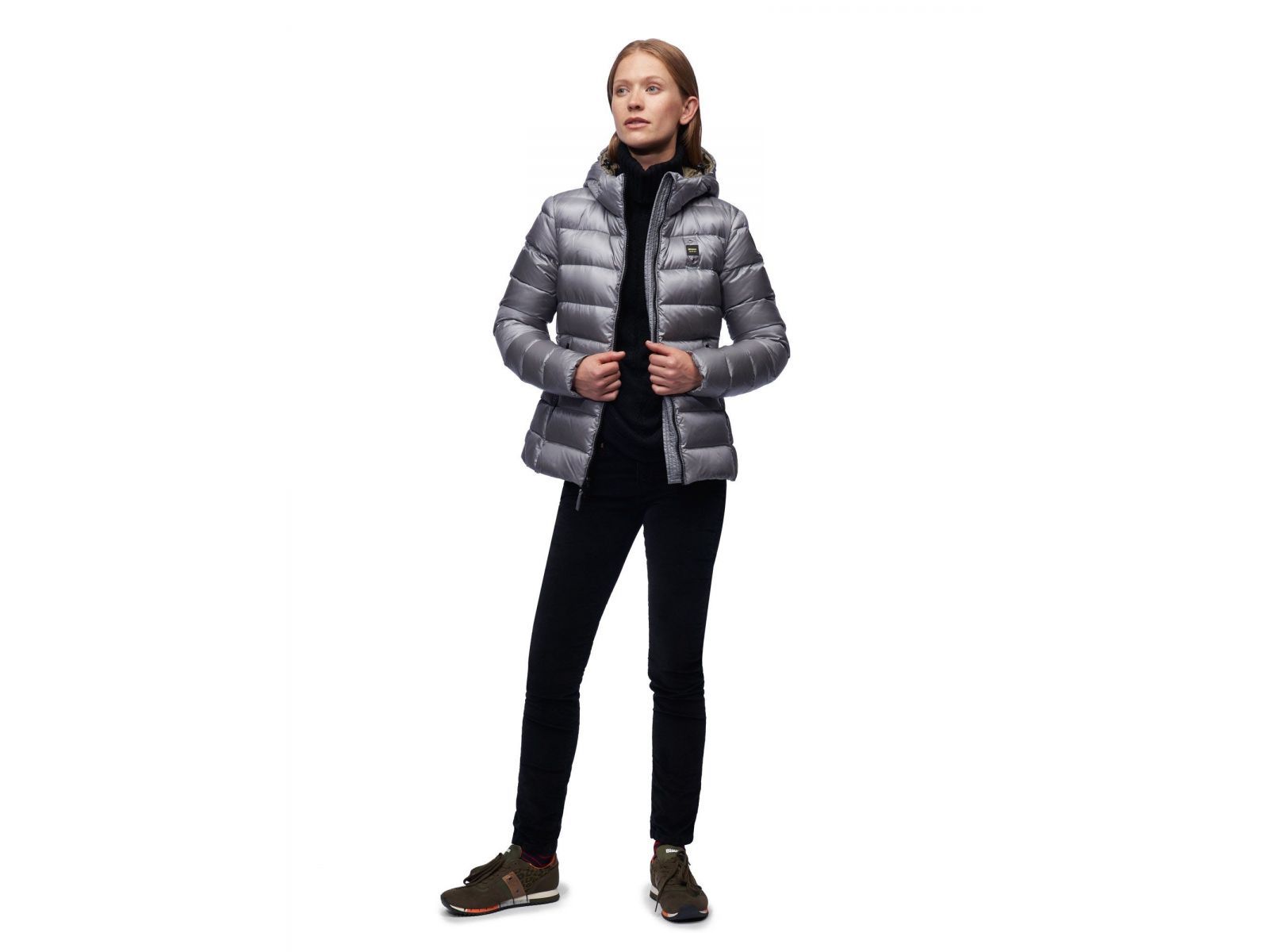 Пуховик женский Blauer CHIARA серый