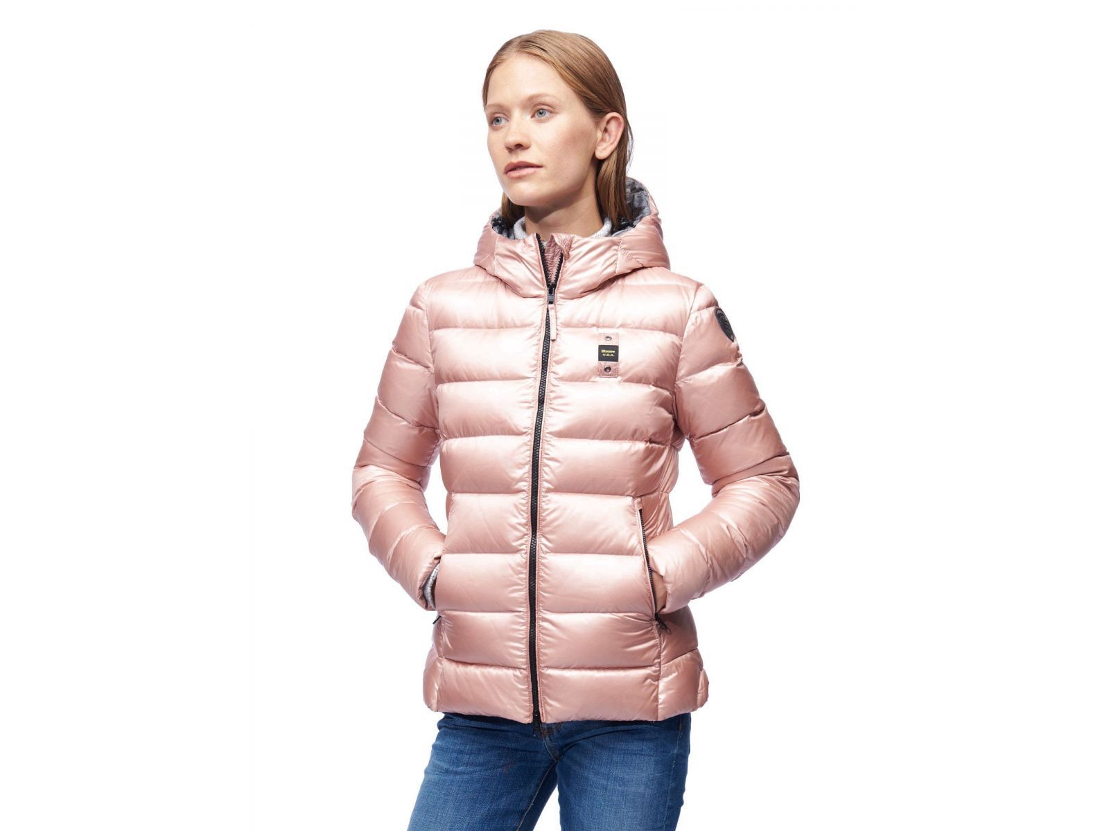 Пуховик женский Blauer CHIARA розовый