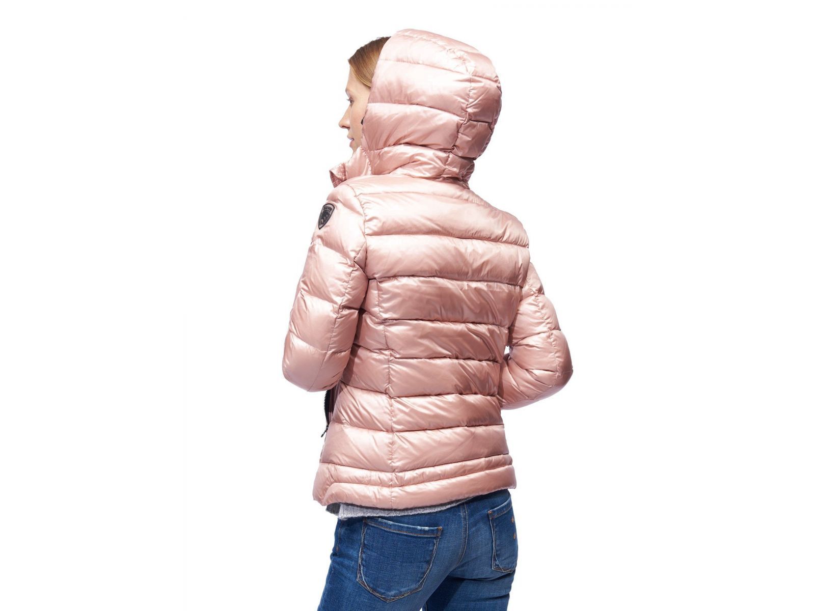Пуховик женский Blauer CHIARA розовый