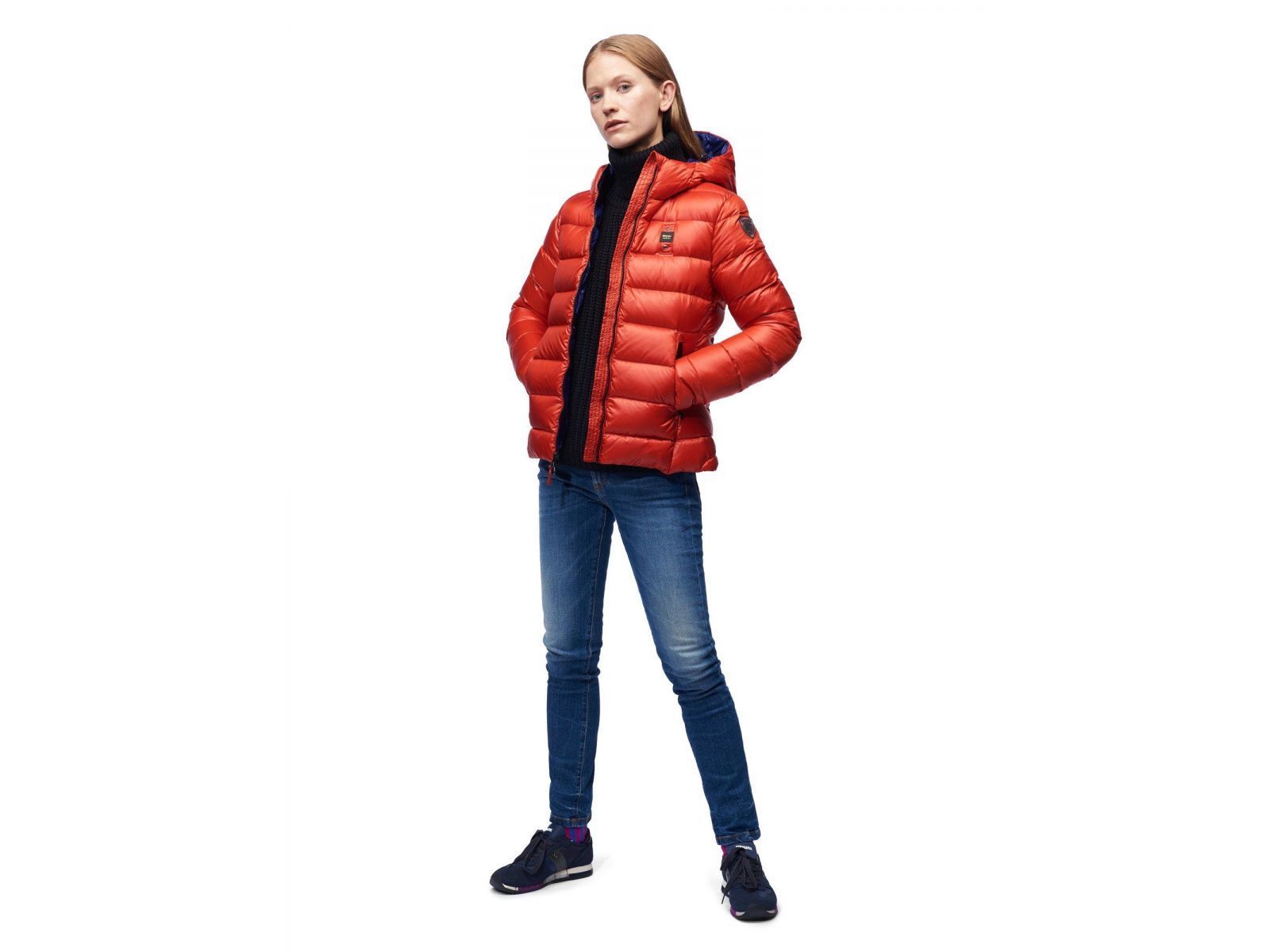 Пуховик женский Blauer CHIARA красный