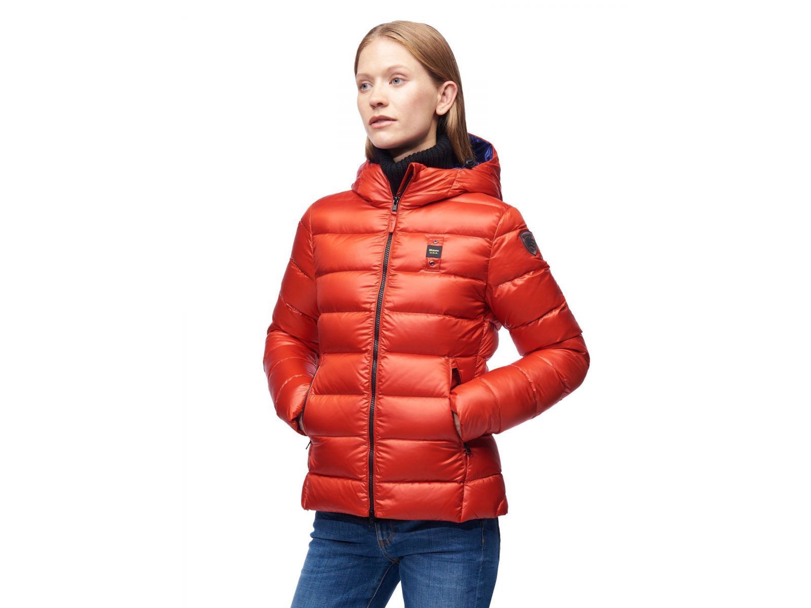 Пуховик женский Blauer CHIARA красный