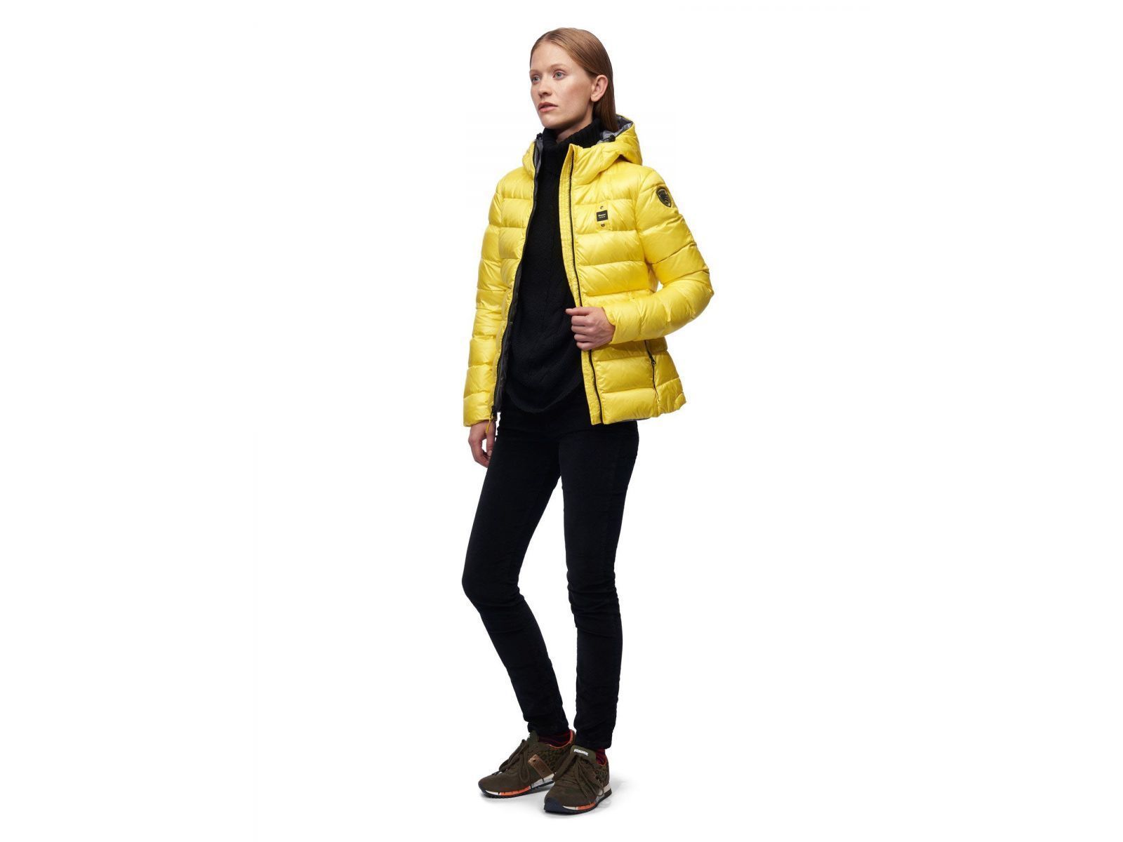 Пуховик женский Blauer CHIARA желтый