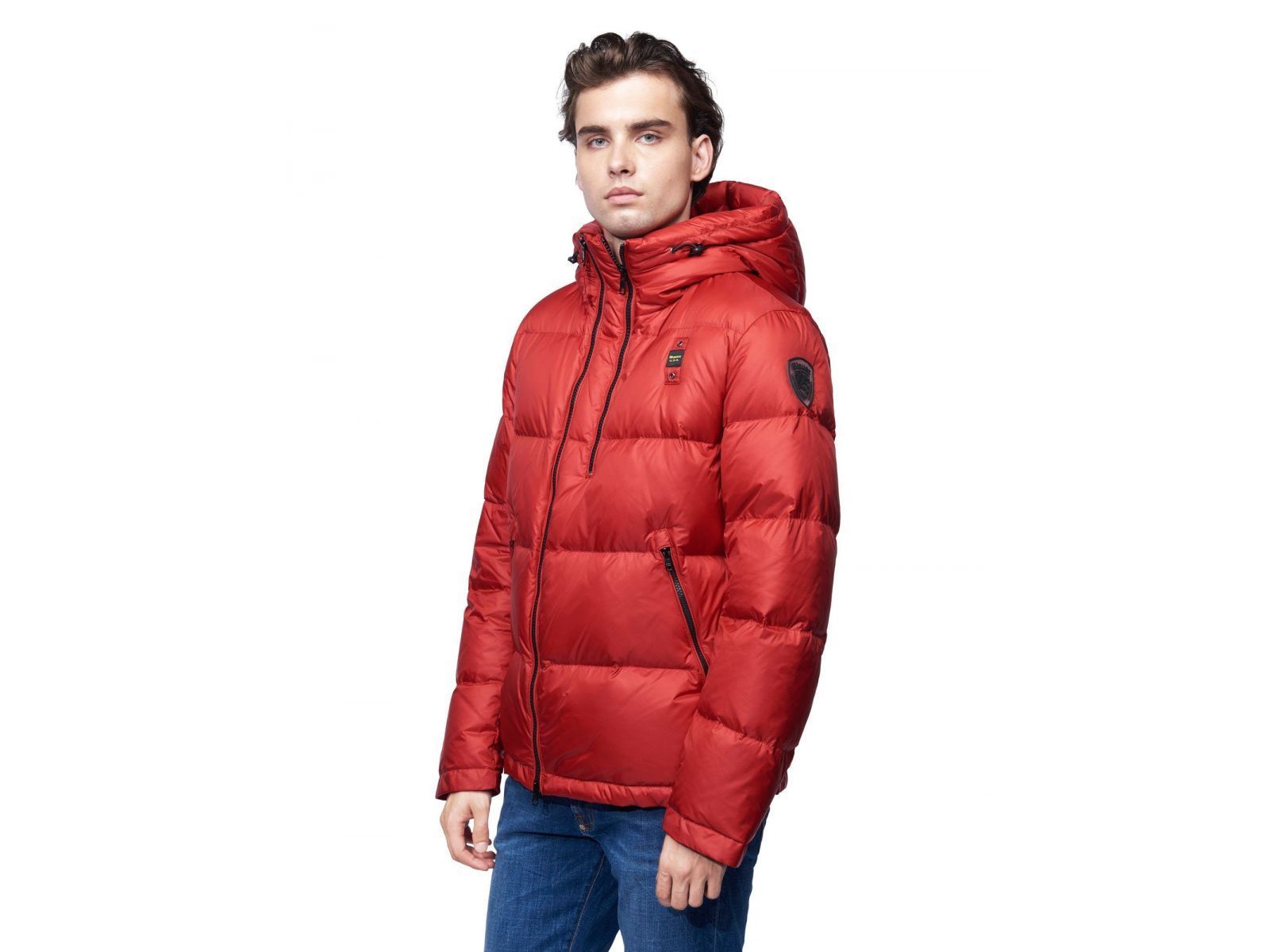 Пуховик Blauer GIACOMO 3074 красный