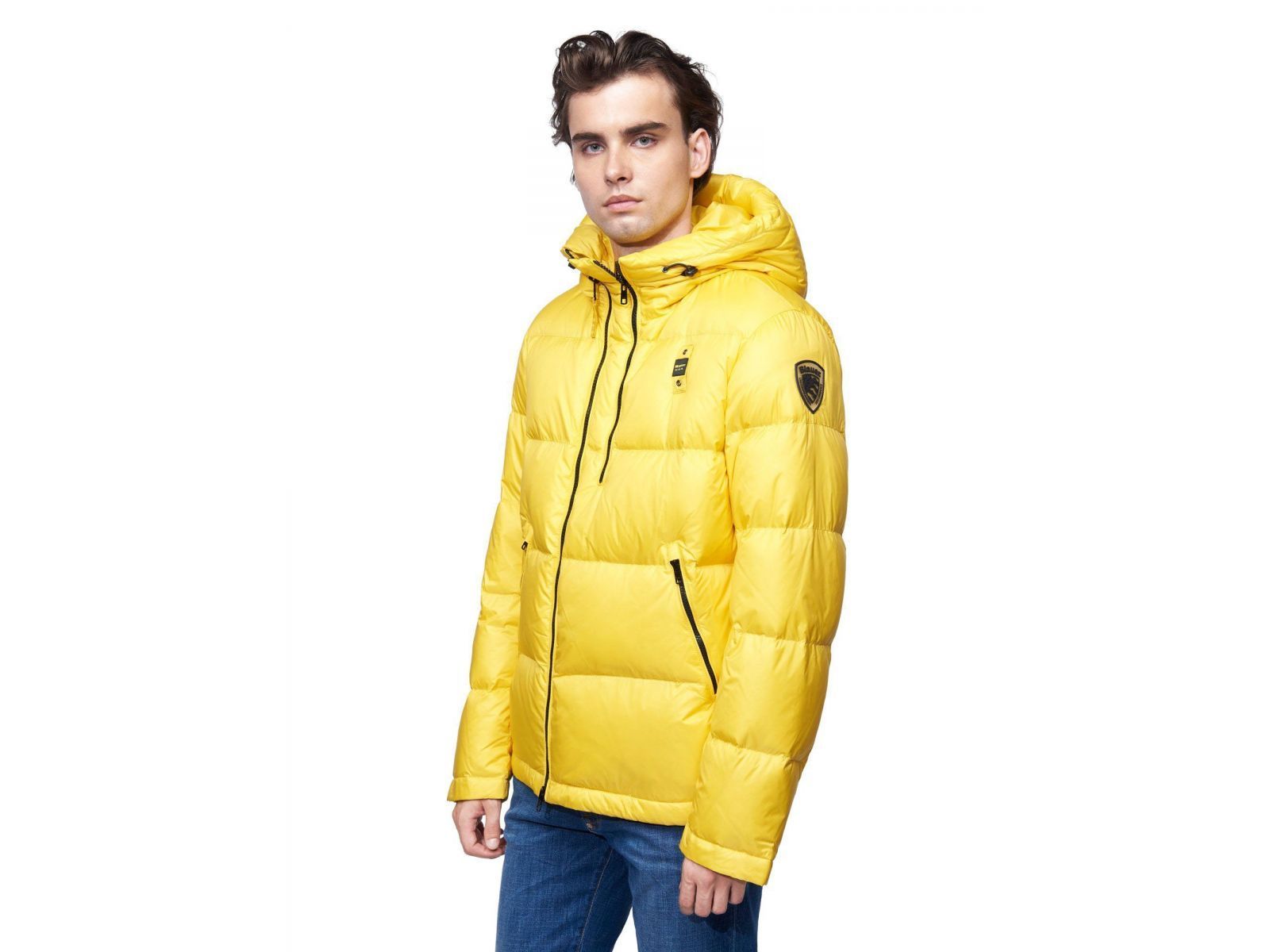 Пуховик Blauer GIACOMO желтый