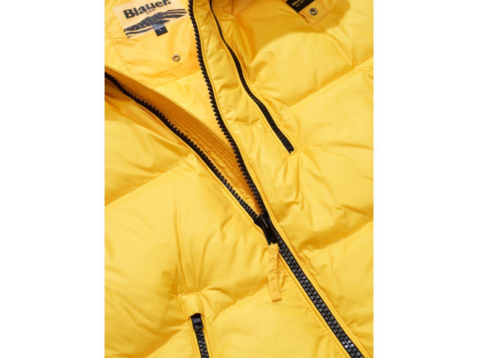 Пуховик Blauer GIACOMO желтый