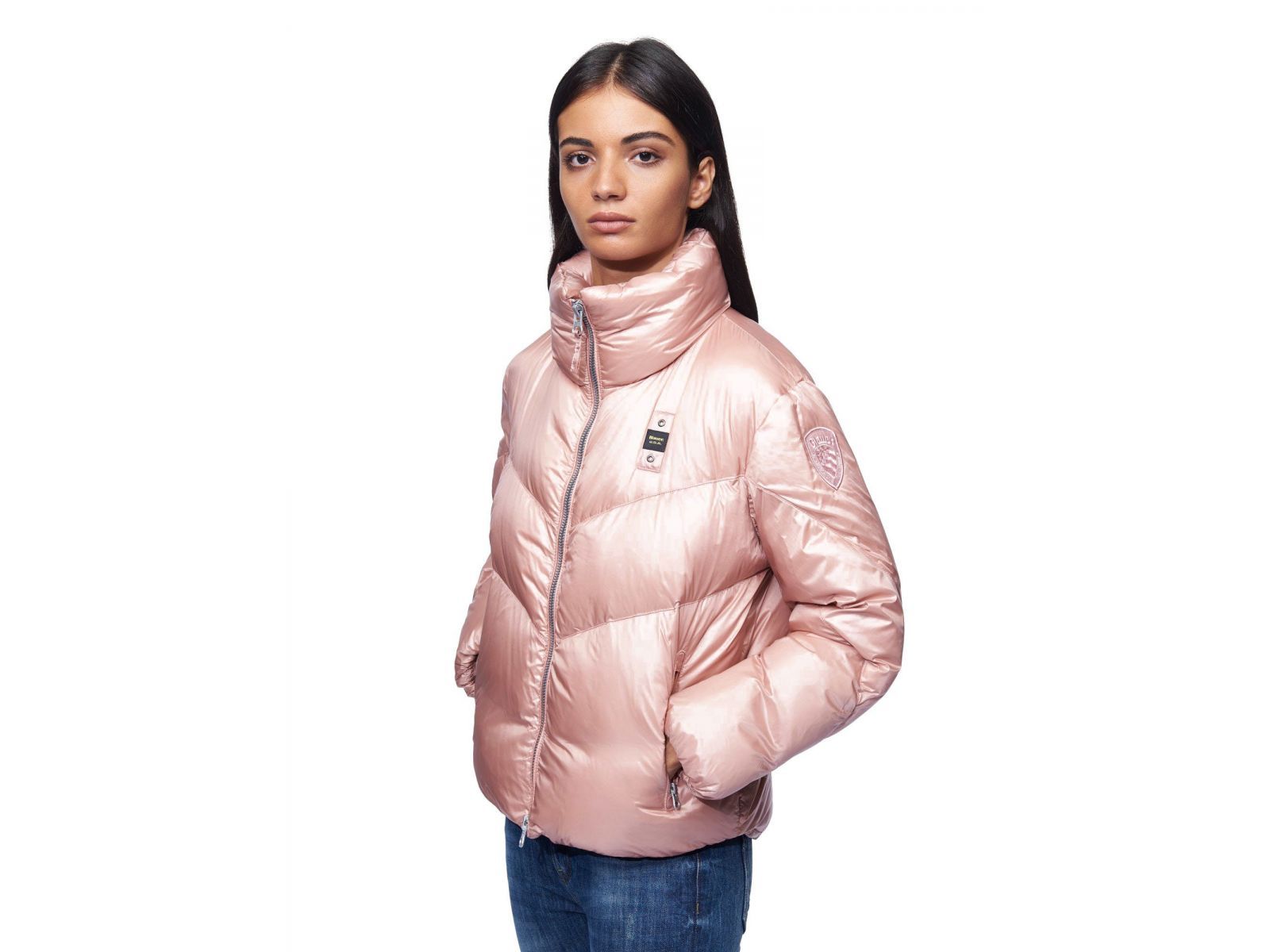 Пуховик женский Blauer NICOLE розовый